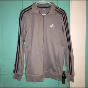 Grey Adidas Jacket *NEVER WORN*